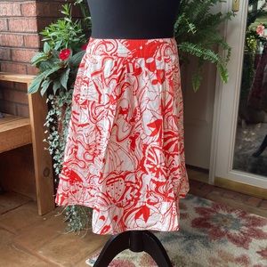 Fei By Anthropologie Flare Skirt Size 4